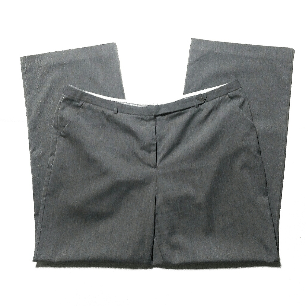 Worthington Modern Fit Trouser Pants Gray Sz 18